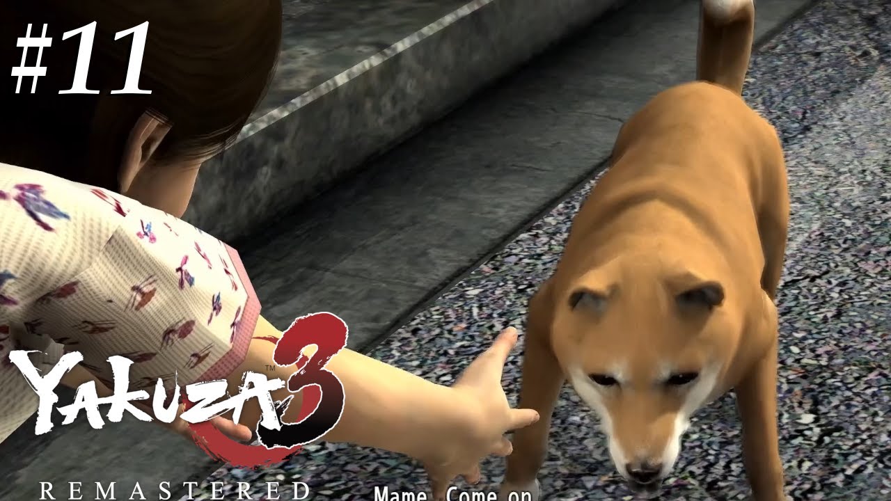 Yakuza 3 Remastered [11] Chasing a dog