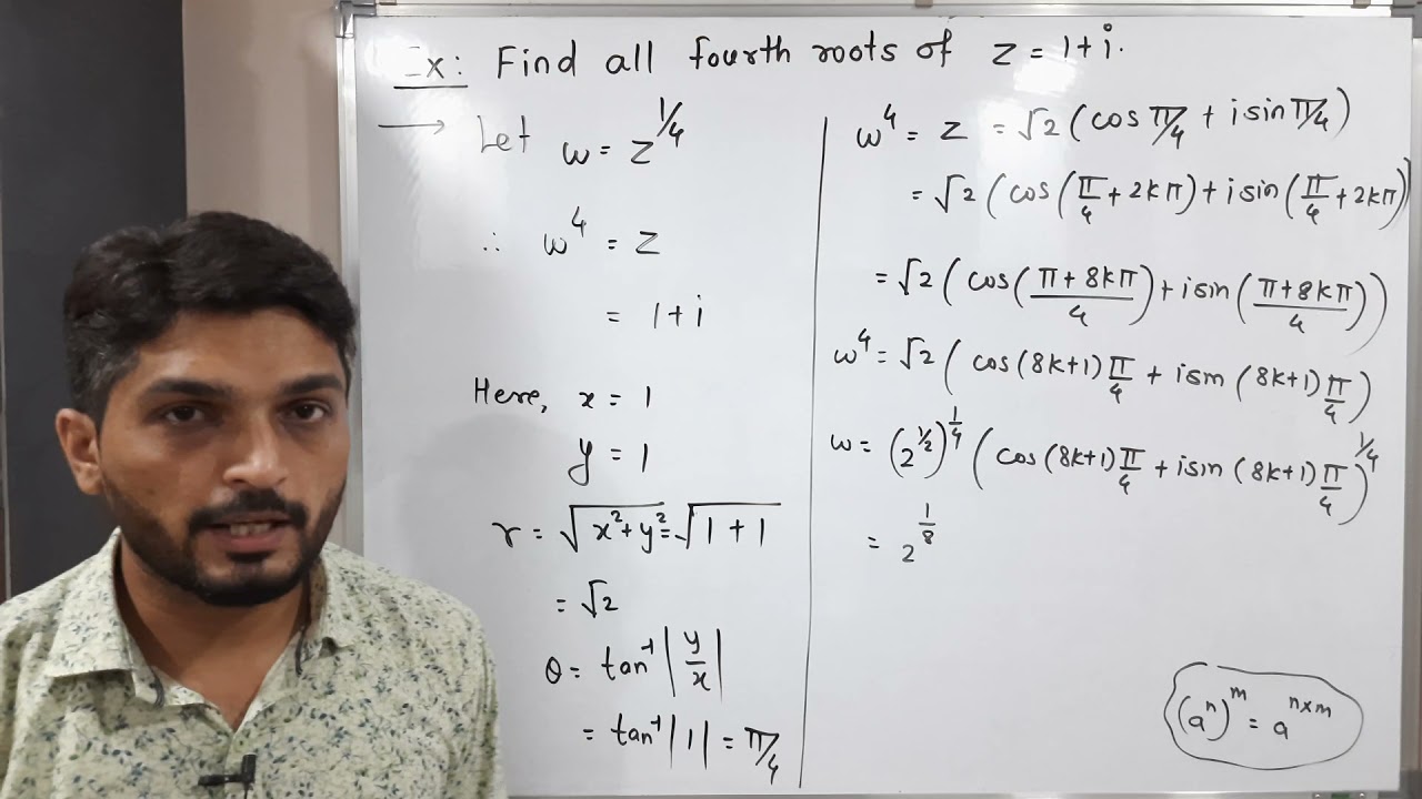 Complex Analysis | Unit 1 | Lecture 15 | Roots  of Complex Numbers