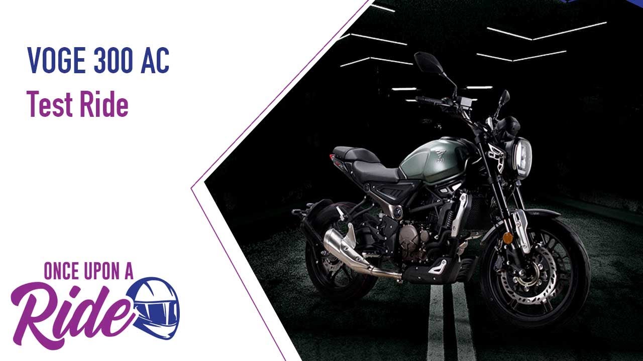 VOGE 300AC Test Ride - @OnceUponARide #onceuponaride #εκπομπημοτοσυκλετας