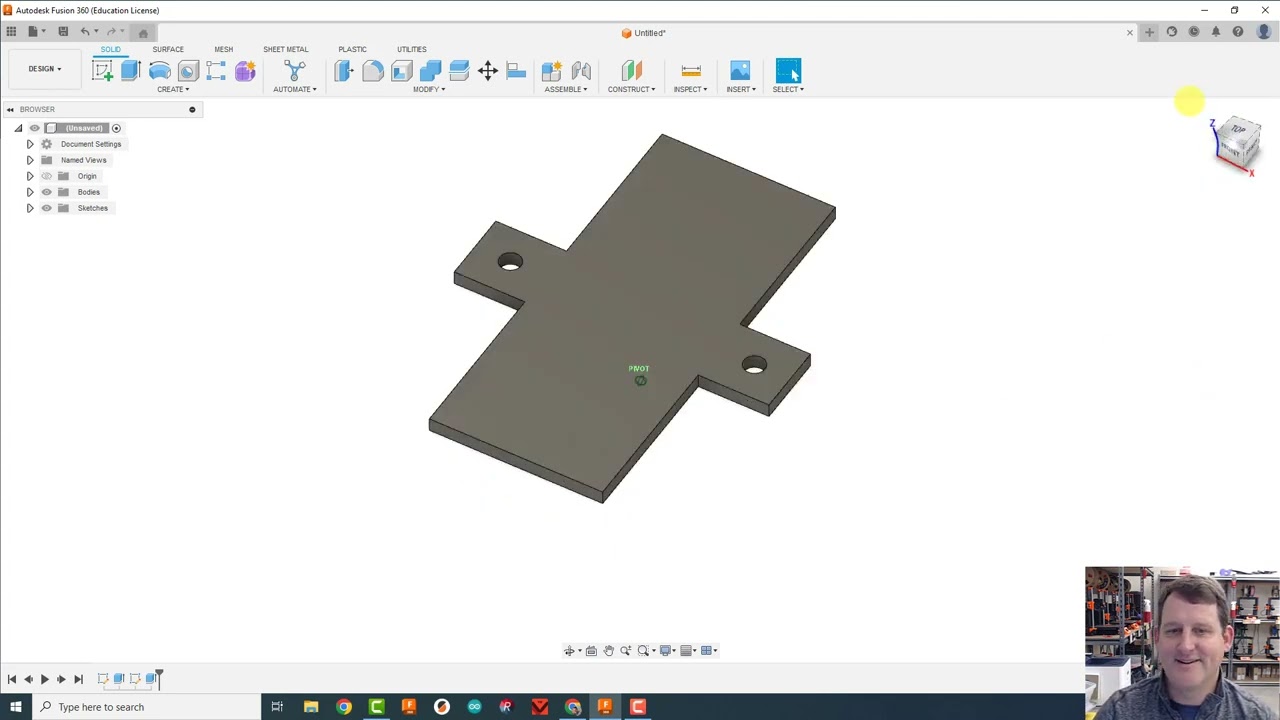 How to Build a Servo Motor Mount in Fusion 360