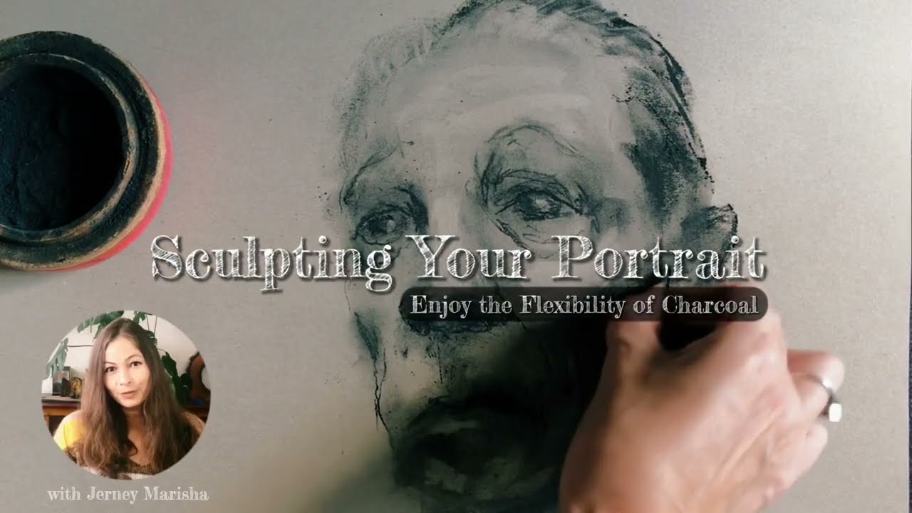 Sculpt Your Portrait and Enjoy the Flexibility of Charcoal Drawing