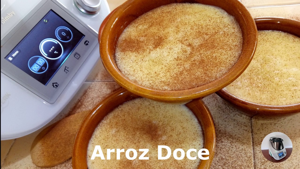 RECEITA DE ARROZ DOCE CREMOSO - Como fazer esta Receita Bimby / Thermomix TM6 TM5 TM31