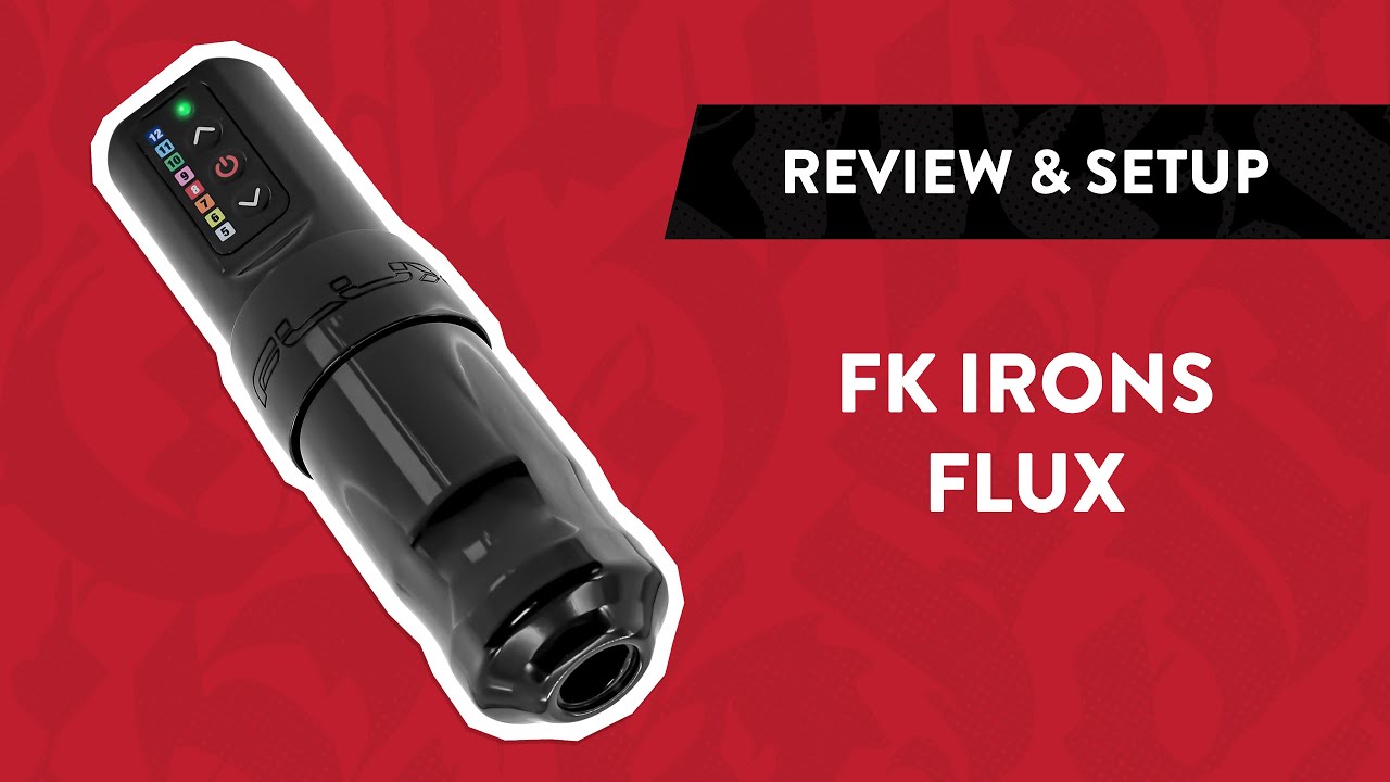 Беспроводная тату-машинка FK Irons Spektra Flux | Обзор и настройка