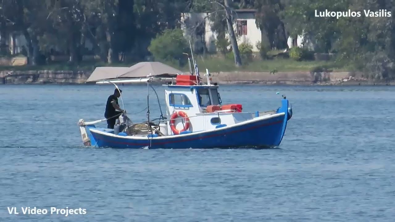 ΕΛΛΑΔΑ ΣΤΥΛΙΔΑ ΨΑΡΟΚΑΪΚΟ-GREECE STYLIDA FISHING BOAT