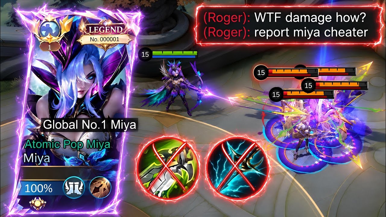 MUST ABUSE THIS CHEAT DAMAGE BUILD MIYA 2026!! (1 SHOT 1 KILL💀) - Mobile Legends 