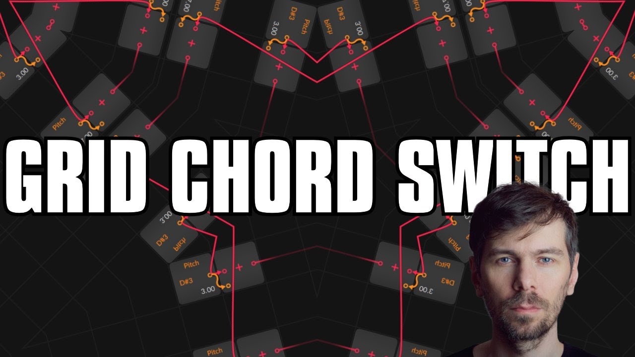 How to create a chord progression inside the Grid of Bitwig Studio 3