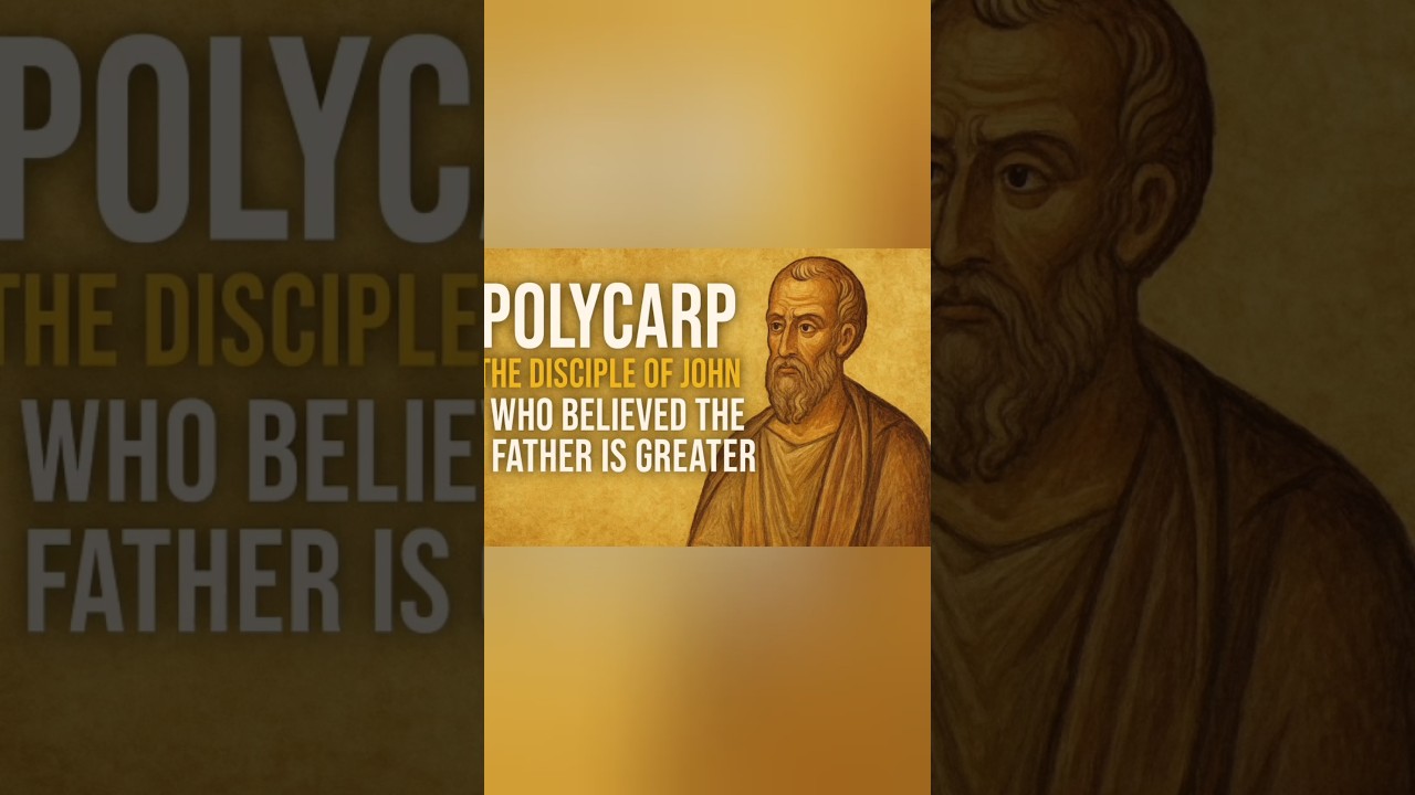 Polycarp &mdash; The Disciple of John Who Believed the Father Is Greater.