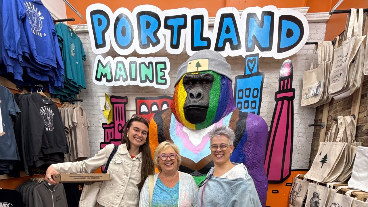 Portland Maine weekend going to all my favorite spots with my auntie! Her first time in Maine!
