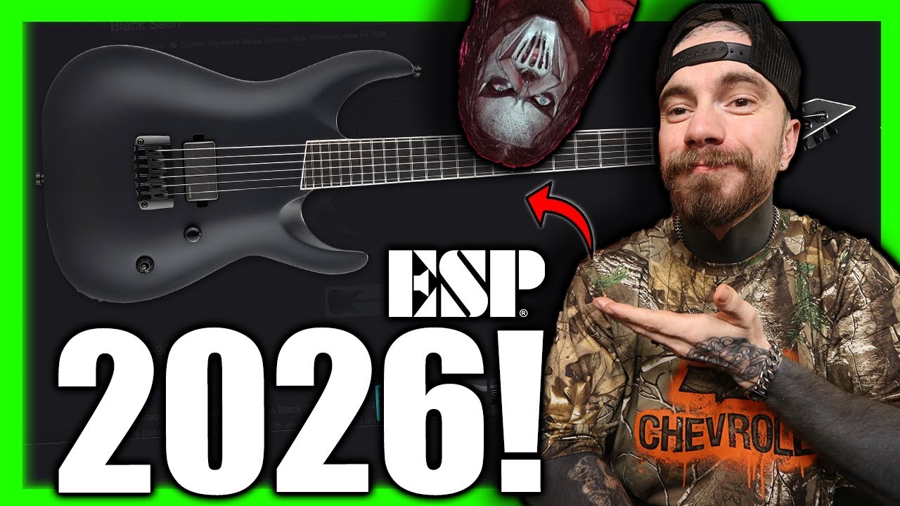 ESP RELEASES NEW GUITARS! MY REACTION!