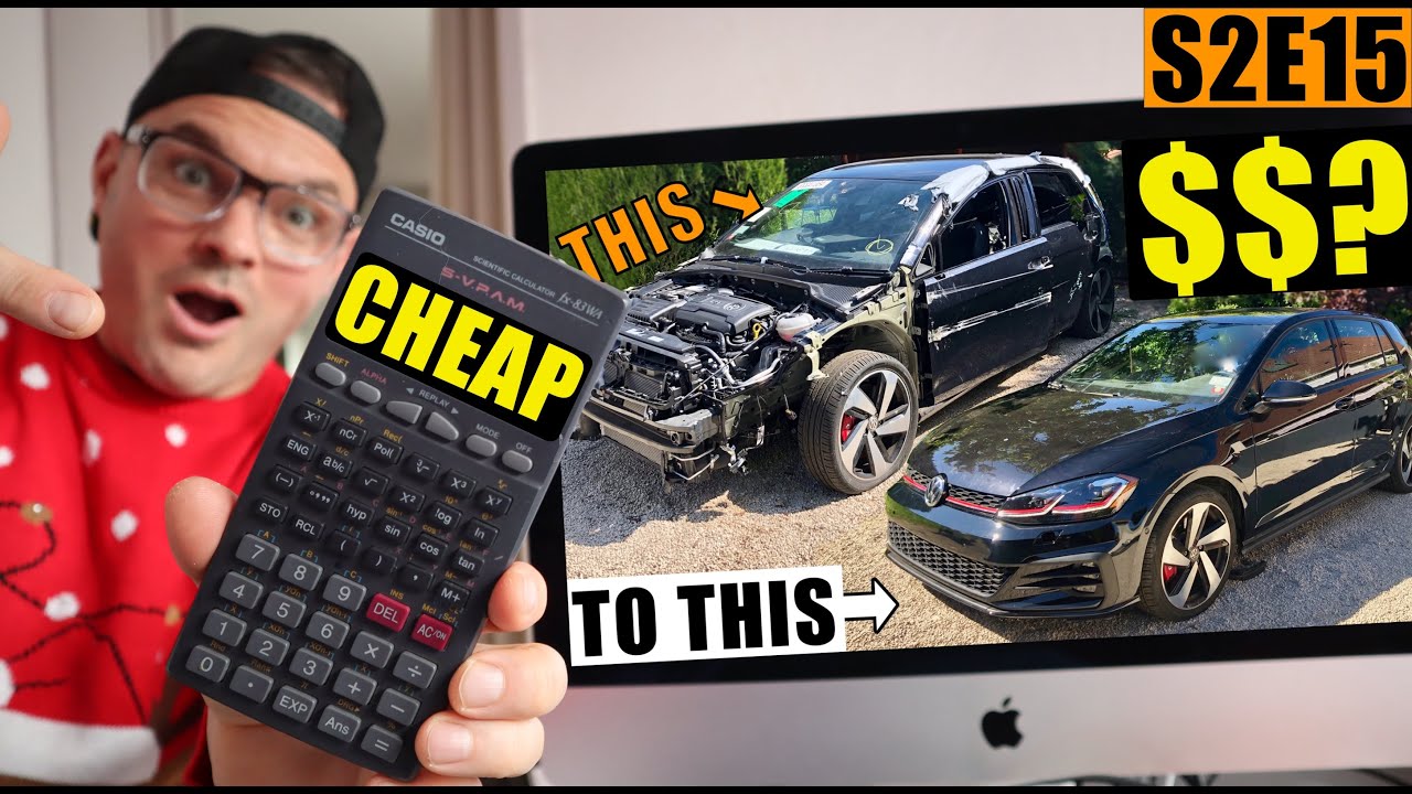 PRICE REVEAL!! From WRECKED to OEM | 2019 VW Golf GTI Mk 7.5 rebuild cost? - Part 15