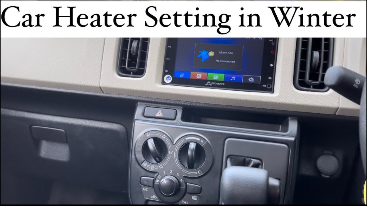 Best Car Heater Setting in Winter
