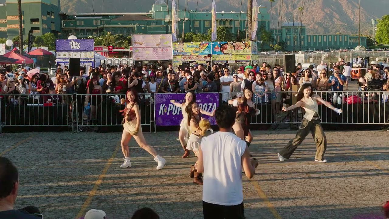 SHERO K-Pop performance at the 626 Night Market 2024 in Arcadia