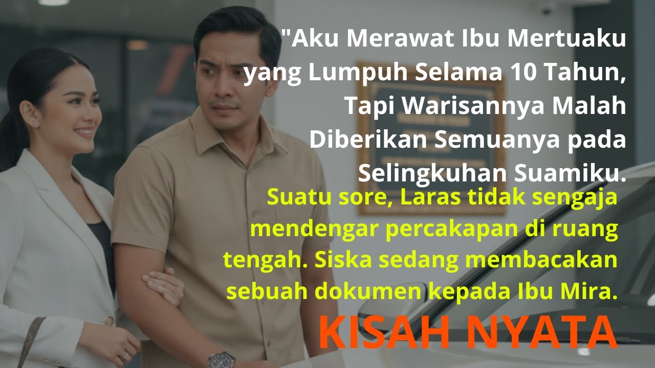 AKU MERAWAT IBU MERTUAKU YANG LUMPUH SELAMA 10 TAHUN, TP WARISANNYA MALAH UNTUK SELINGKUHAN SUAMIKU