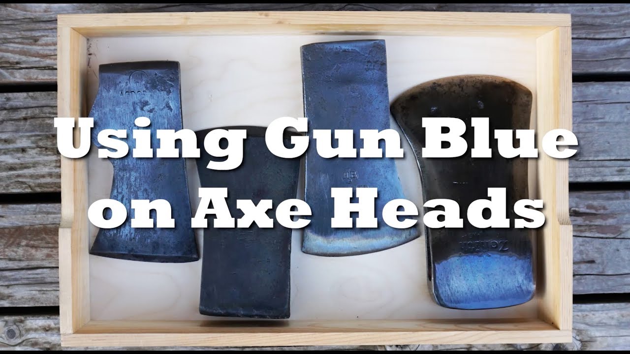 A Beginner's Guide to Using Gun Blue on Axe Heads