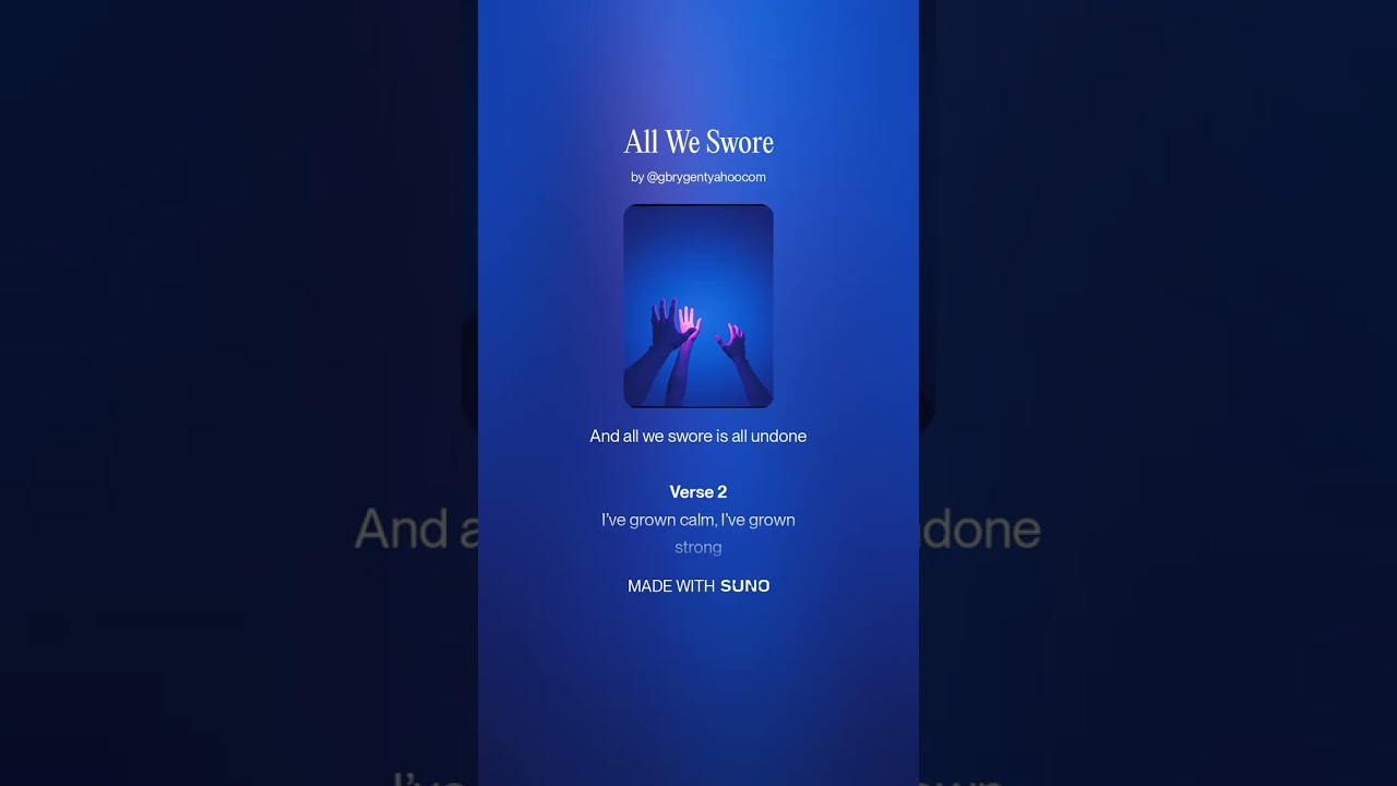 All We Swore #altrocksong #melodiesforthesoul #newpopsongs #newsongs2026 #malevocals