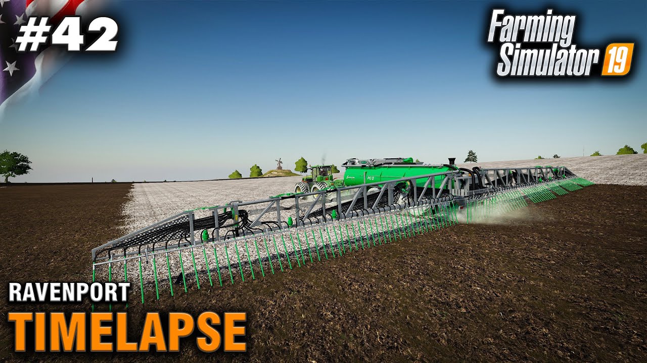 FS19 Timelapse Ravenport #42 Slurry Spreading
