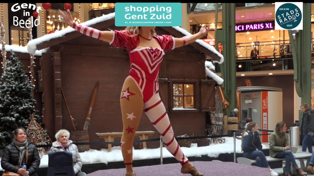 Circus Pipo shopping Gent Zuid