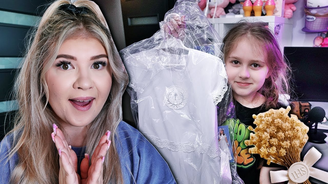 DZIEŃ PRZED KOMUNIĄ OLIWKI 💜 ZAPOMNIELIŚMY O NAJWAŻNIEJSZYM! 😱