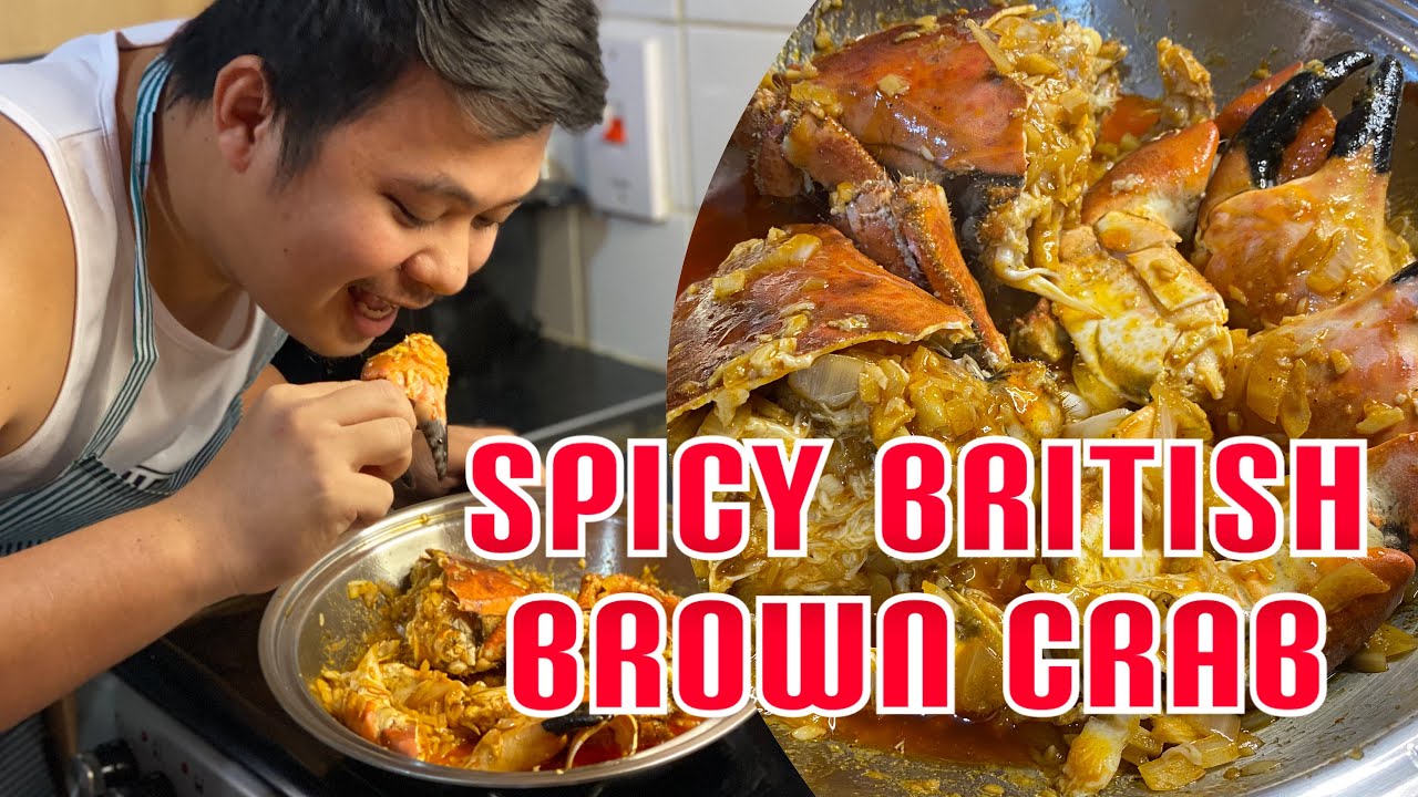 How To Cook The BEST Spicy BRITISH BROWN CRAB #neutastebuddy #crabs #seafood #spicy