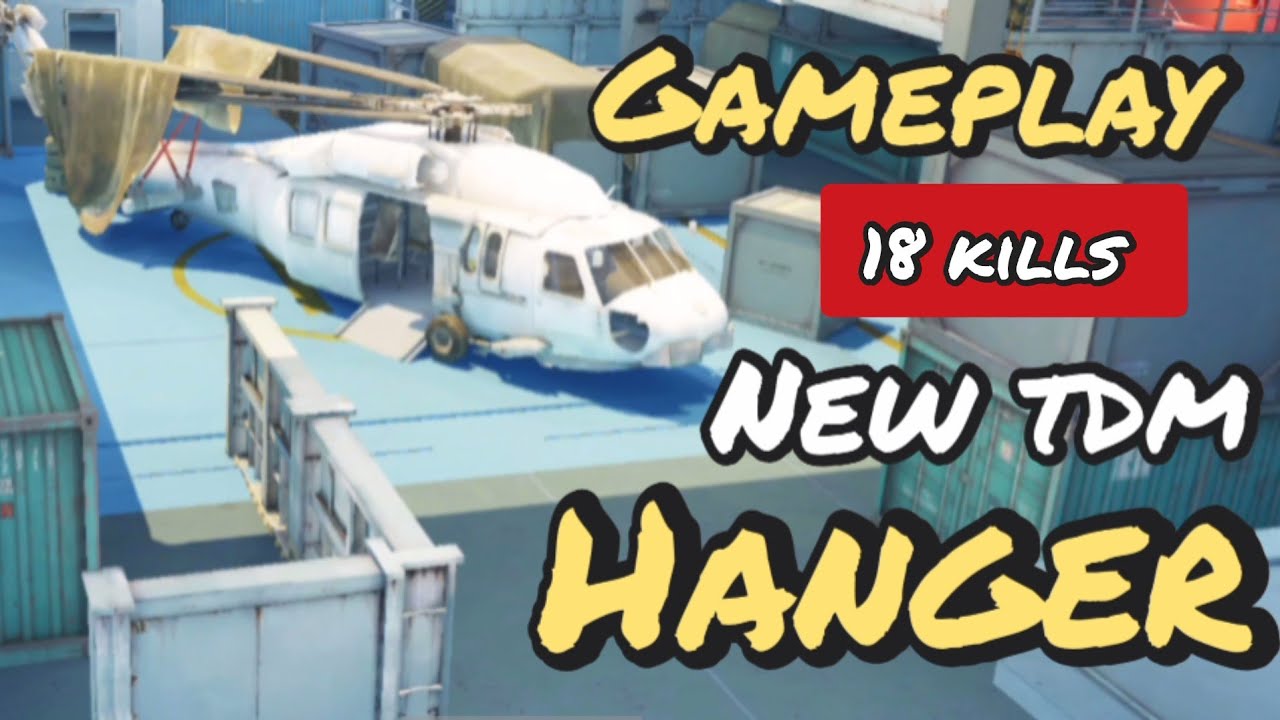 | HANGER | PUBG mobile New TDM Map | First Gameplay of HANGER