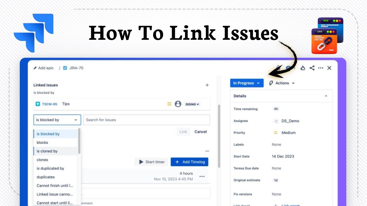 Как связать задачи в Jira (для удобного управления рабочим процессом)