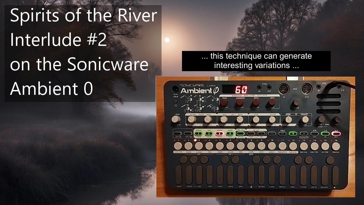 Sonicware Liven Ambient Ø: Spirits of the River #2 [ambient loops]