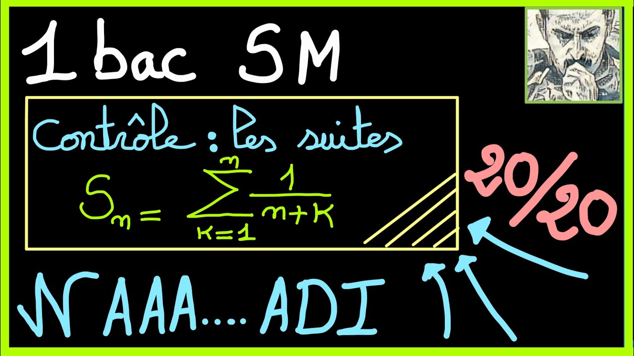 Contrôle 1BAC SM les suites