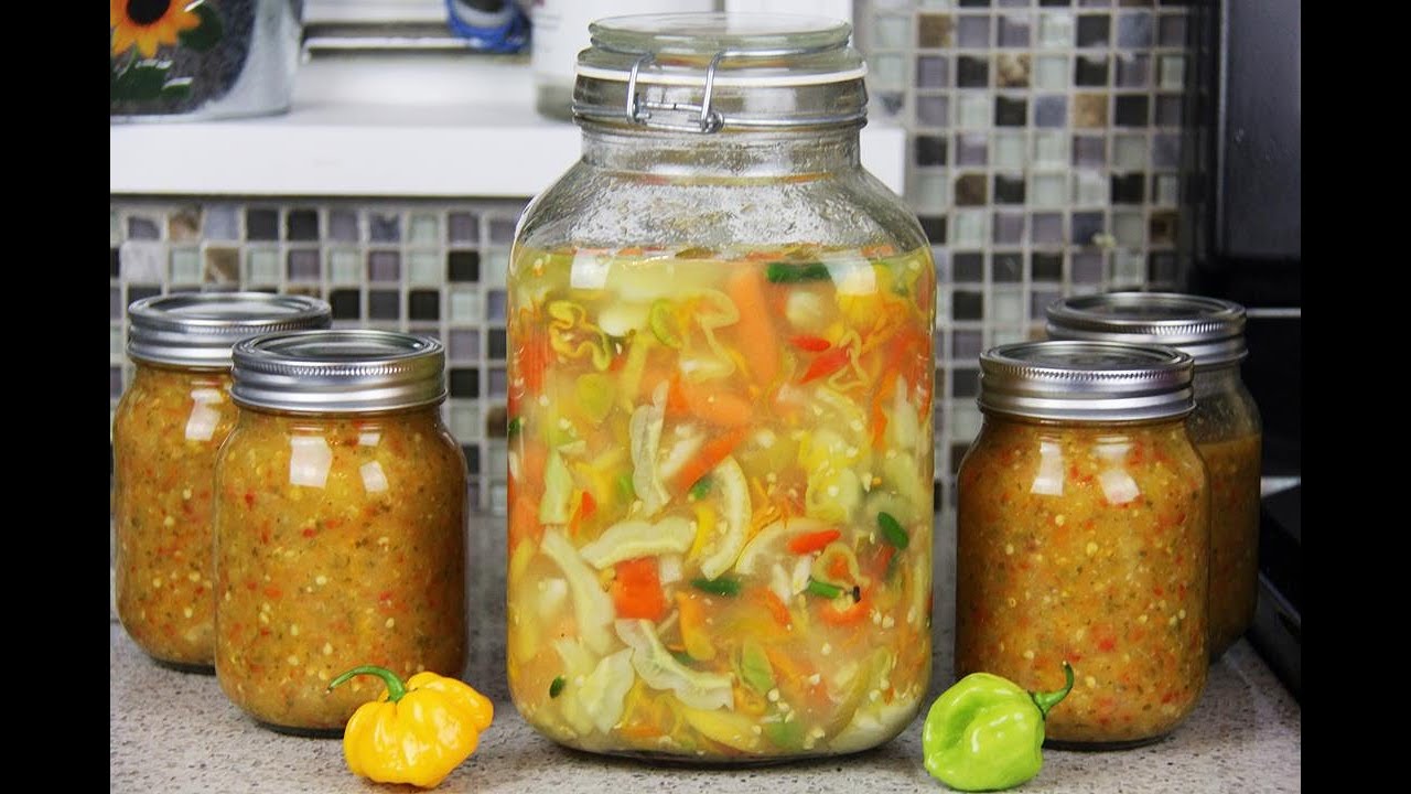 Chunky Caribbean Lime Lemon Pepper Pickle | CaribbeanPot.com