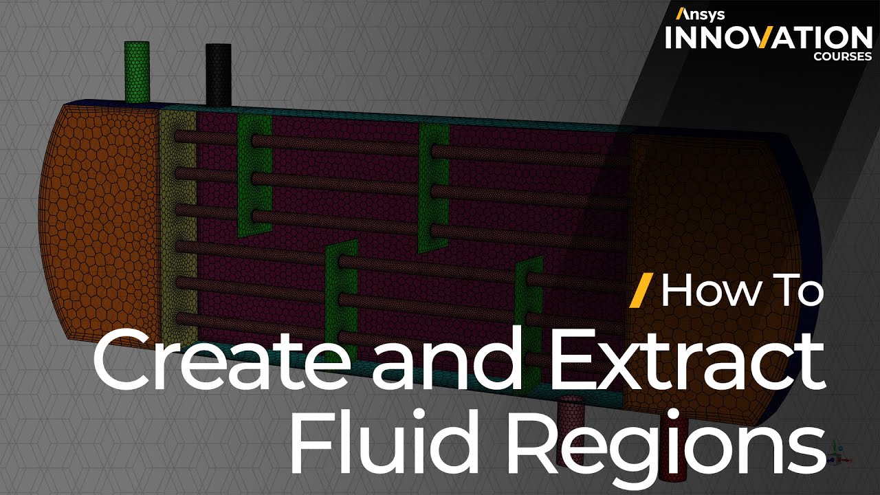 Как создавать и извлекать области жидкостей в рабочем процессе ANSYS Fluent Watertight Geometry –...