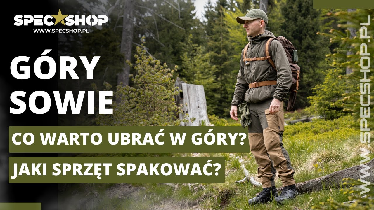 GÓRY SOWIE - Wielka Sowa - plecak, sprzęt, ubrania | SpecShop.pl