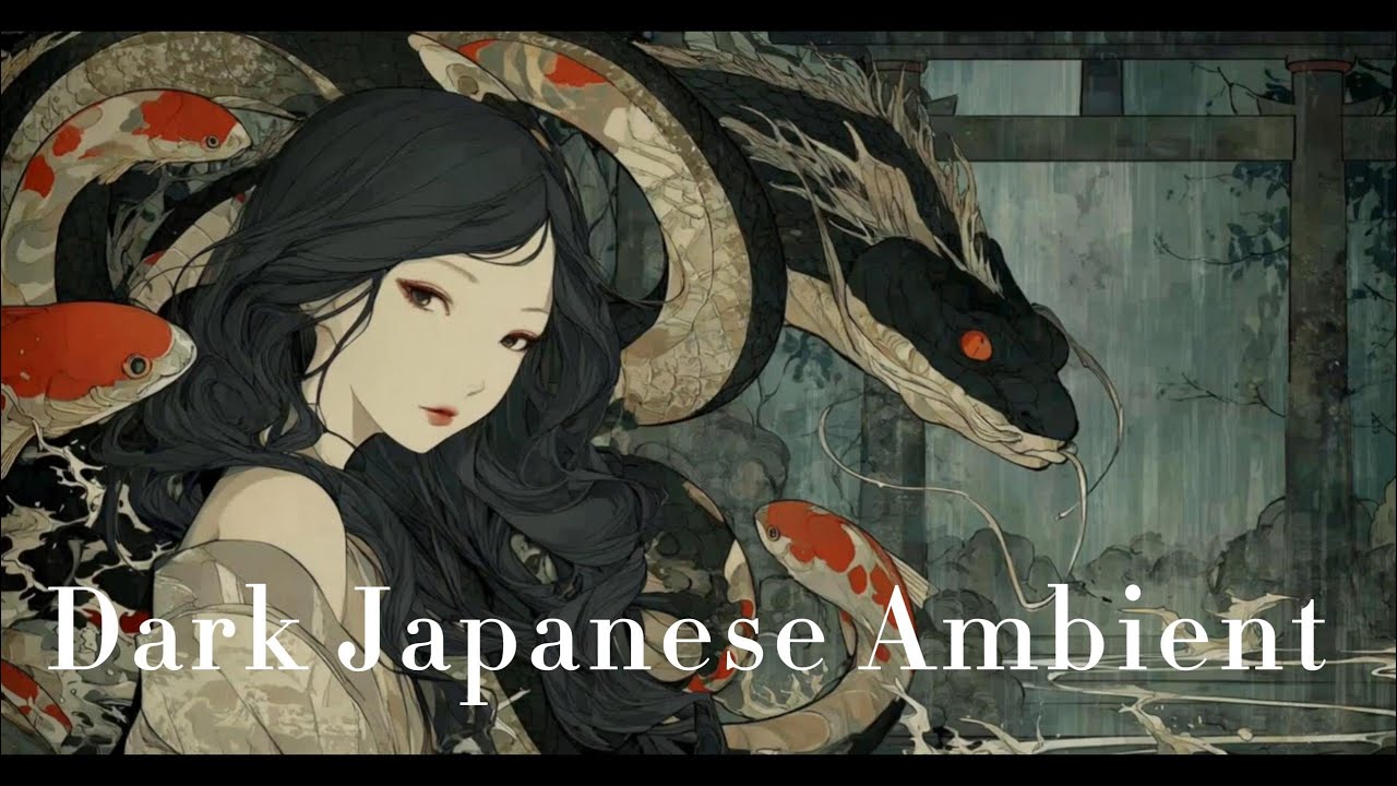 Dark Japanese Ambient Full Album – Serpent God Human Face | 蛇身人面の神影 – Folklore for Deep Focus & TRPG