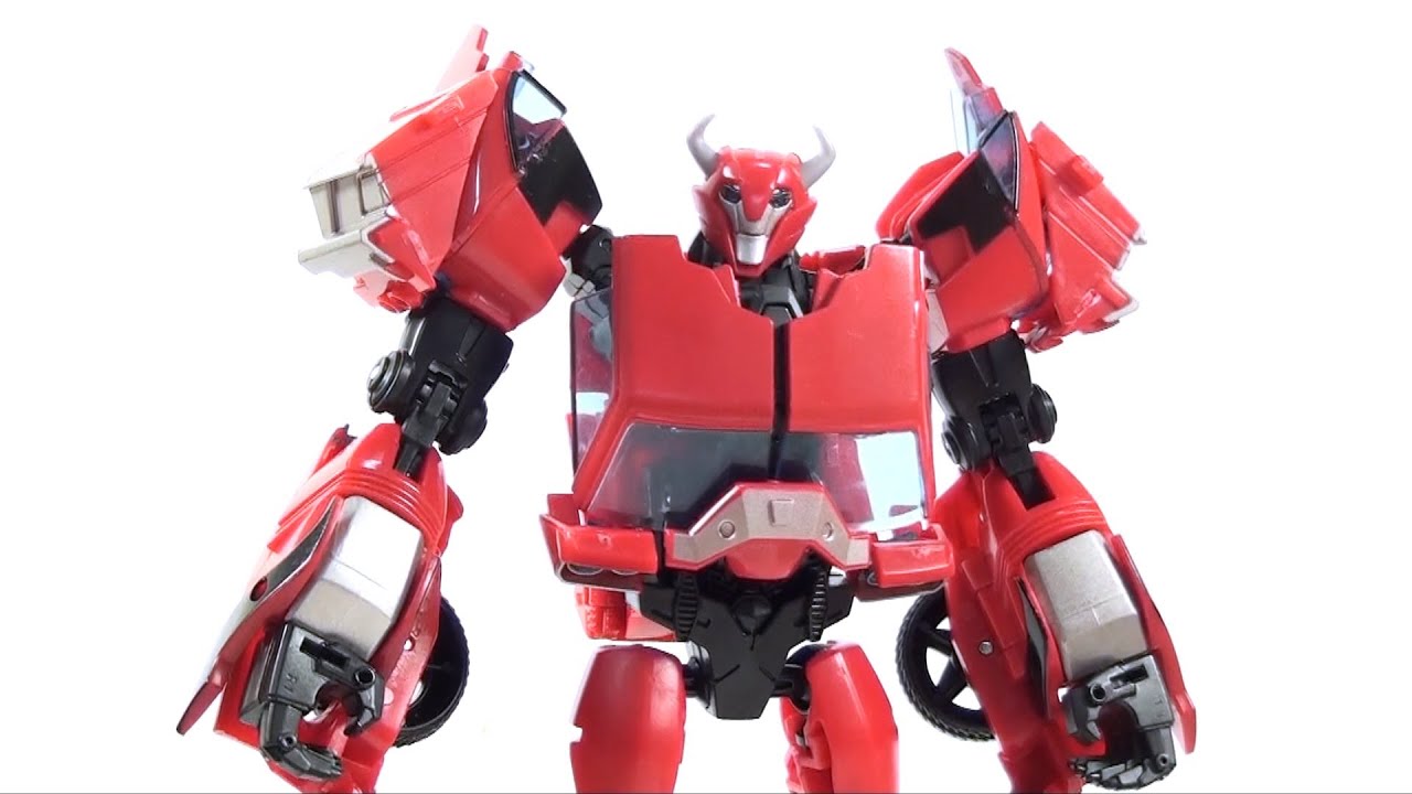 Video Review of the Transformers Prime Deluxe Class; Cliffjumper