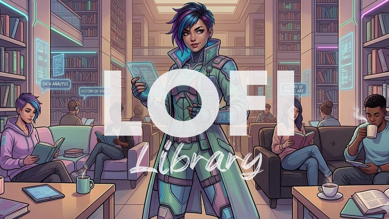 LOFI Library 📖 - Deep Focus / Dark Academia Study Beats