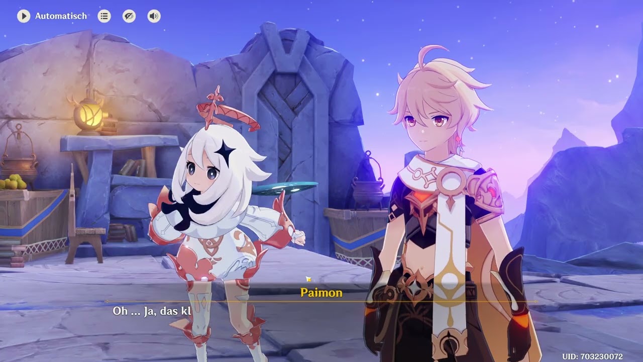Genshin Impact, Kleine Luma Nebenmission. (Gebete des Frostmondes)