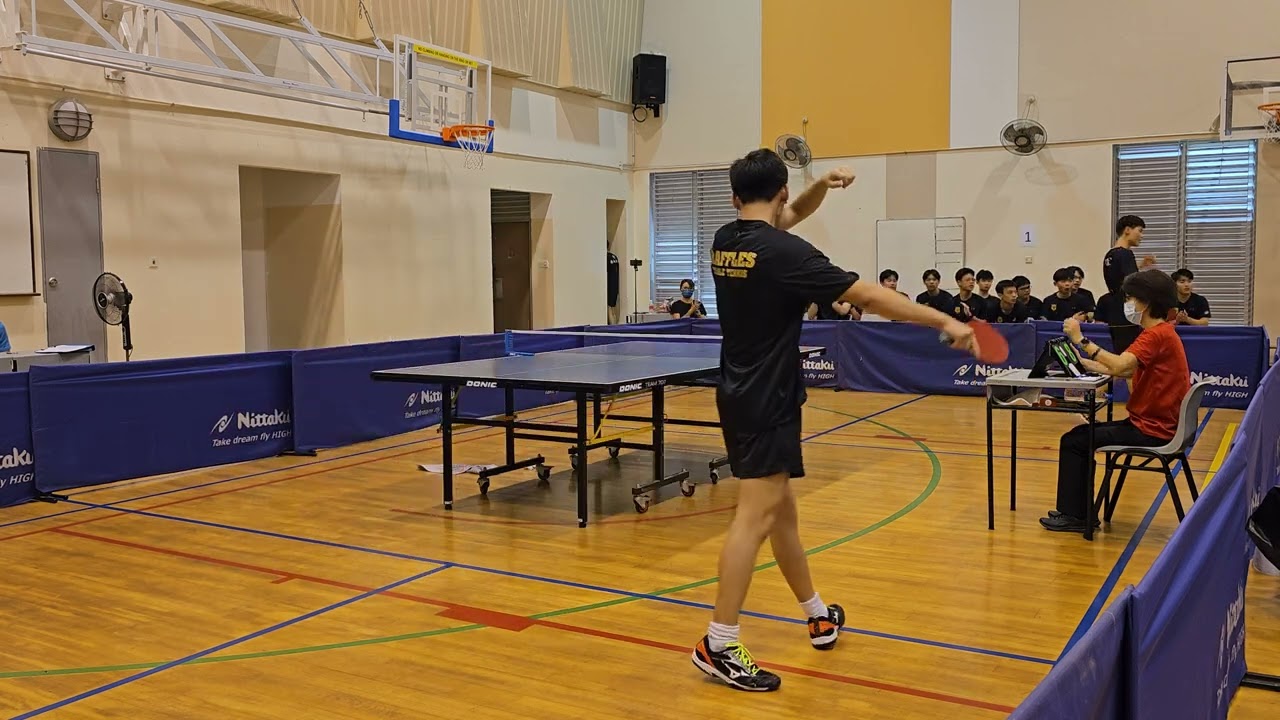 NSG 2023 Prelims VJC vs RI 3rd Singles Ka Chun Vs Jing Lang 2/4