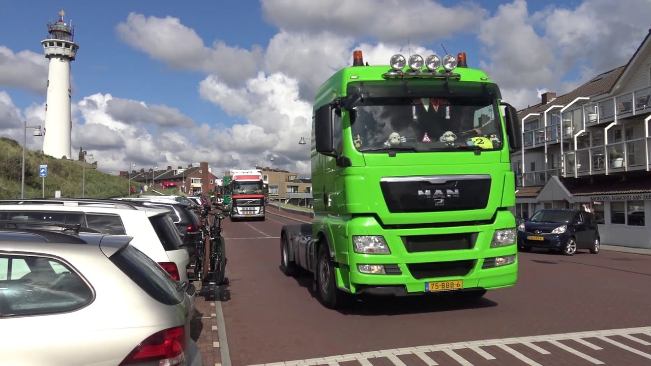 Truckrun door de Egmonden