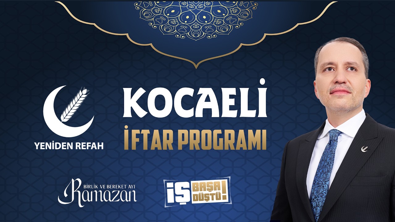 Ramazan’ın bereketini Kocaeli’de aynı sofrada paylaştık.