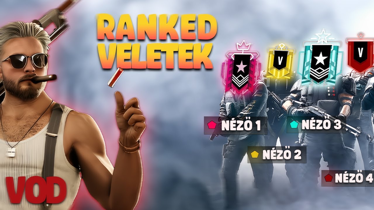 RANKED MINDEN RANKKAL ( NÉZŐKKEL ) ........ MI EZ A SZEZON? | VOD 2025.03.05 SZERDA