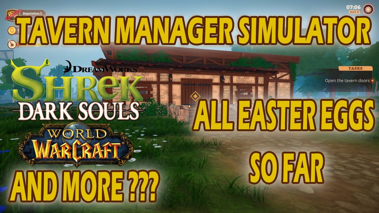 Tavern Manager Simulator - All Easter Eggs so far!