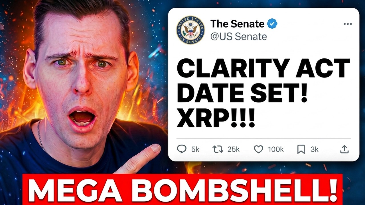НИЧЕГО СЕБЕ, ДАТА ГОЛОСОВАНИЯ ЗА CLARITY ACT НАЗНАЧЕНА!!! МЕГАБОМБА ПО XRP!