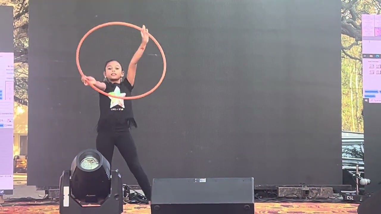 Hula hoop dance 