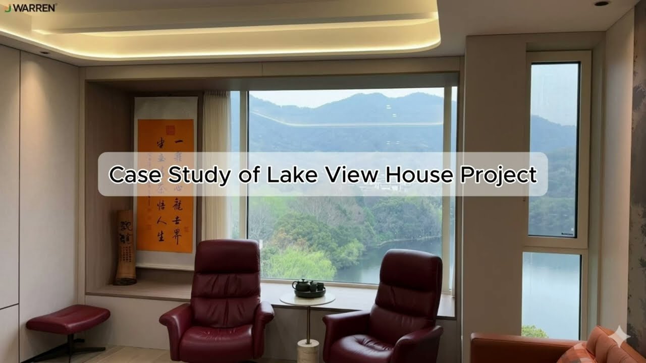 Modern Home Window Design: Warren Master Series Tilt & Turn Windows (Lake View House Case Study)
