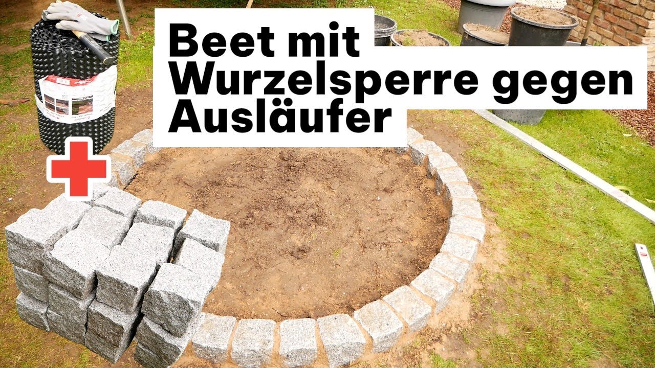 Beet mit Wurzelsperre &ndash; ideal f&uuml;r Bambus, Bananen & ausl&auml;uferbildende Pflanzen