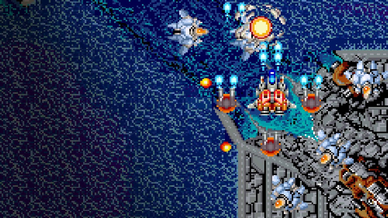 Image Fight (Arcade) Playthrough longplay video game