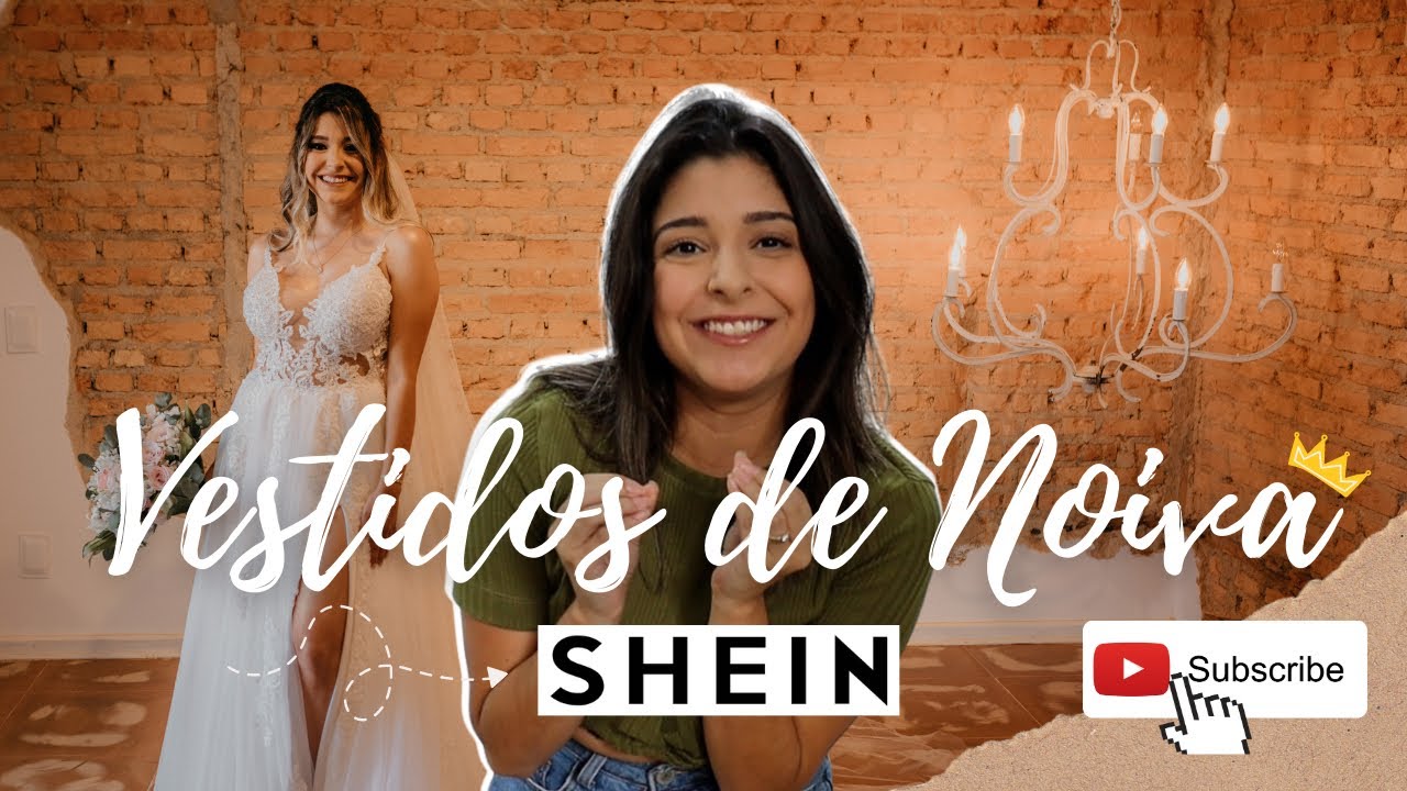 TESTANDO VESTIDOS DE NOIVA DA SHEIN