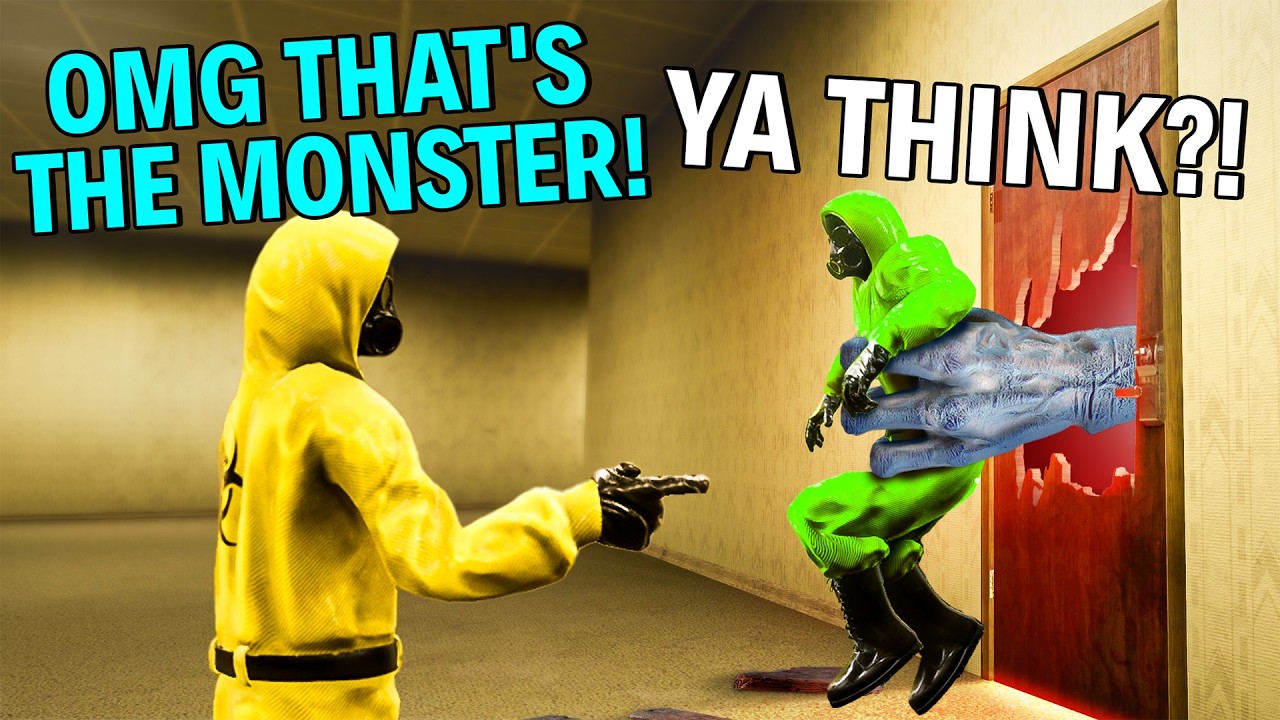 Escape the Backrooms Funny Moments and Cursed Gameplay! // Worst Premade Ever