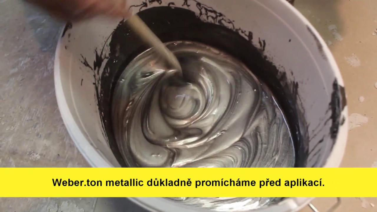 weber pas silikon concrete a metalický nátěr