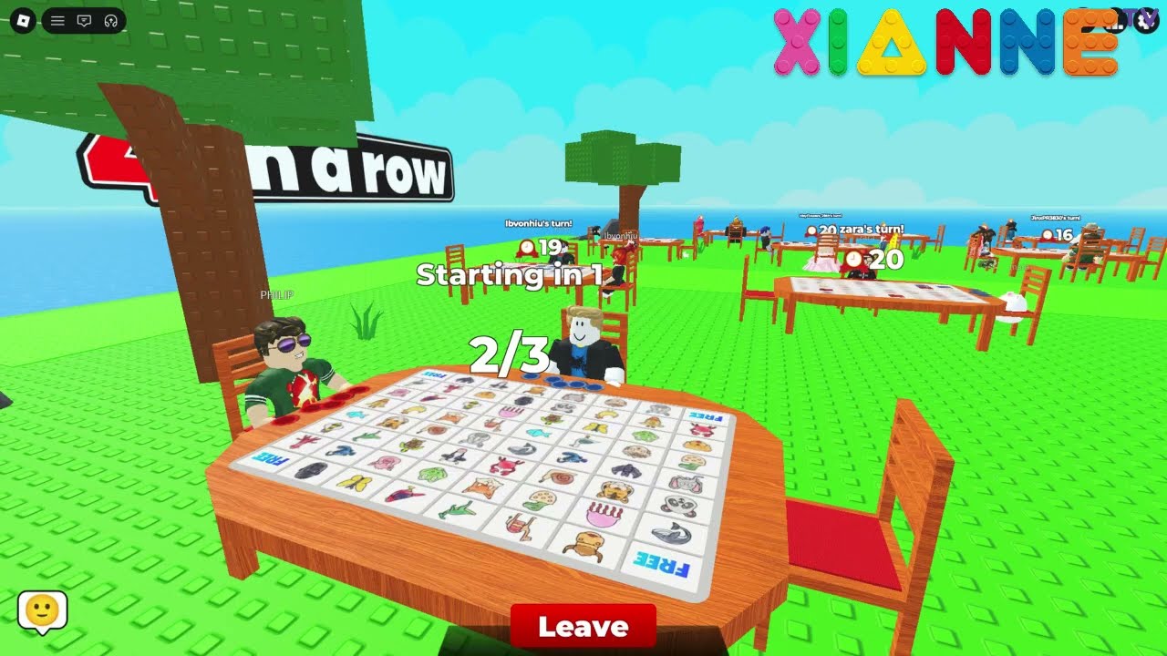 4 In A Row | Roblox | Xianne TV