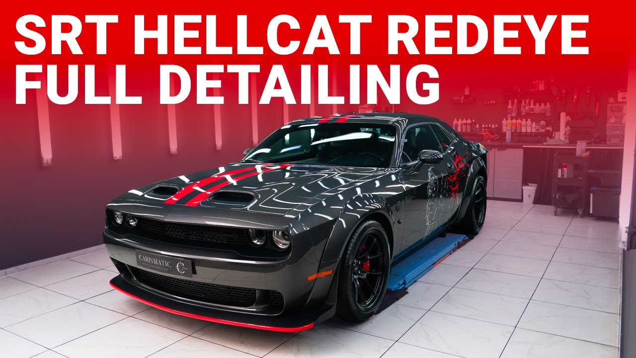 Dodge Challenger SRT Hellcat Redeye Full Detailing