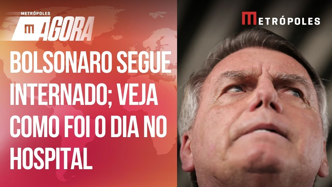 Como foi o dia de Bolsonaro no hospital após internação